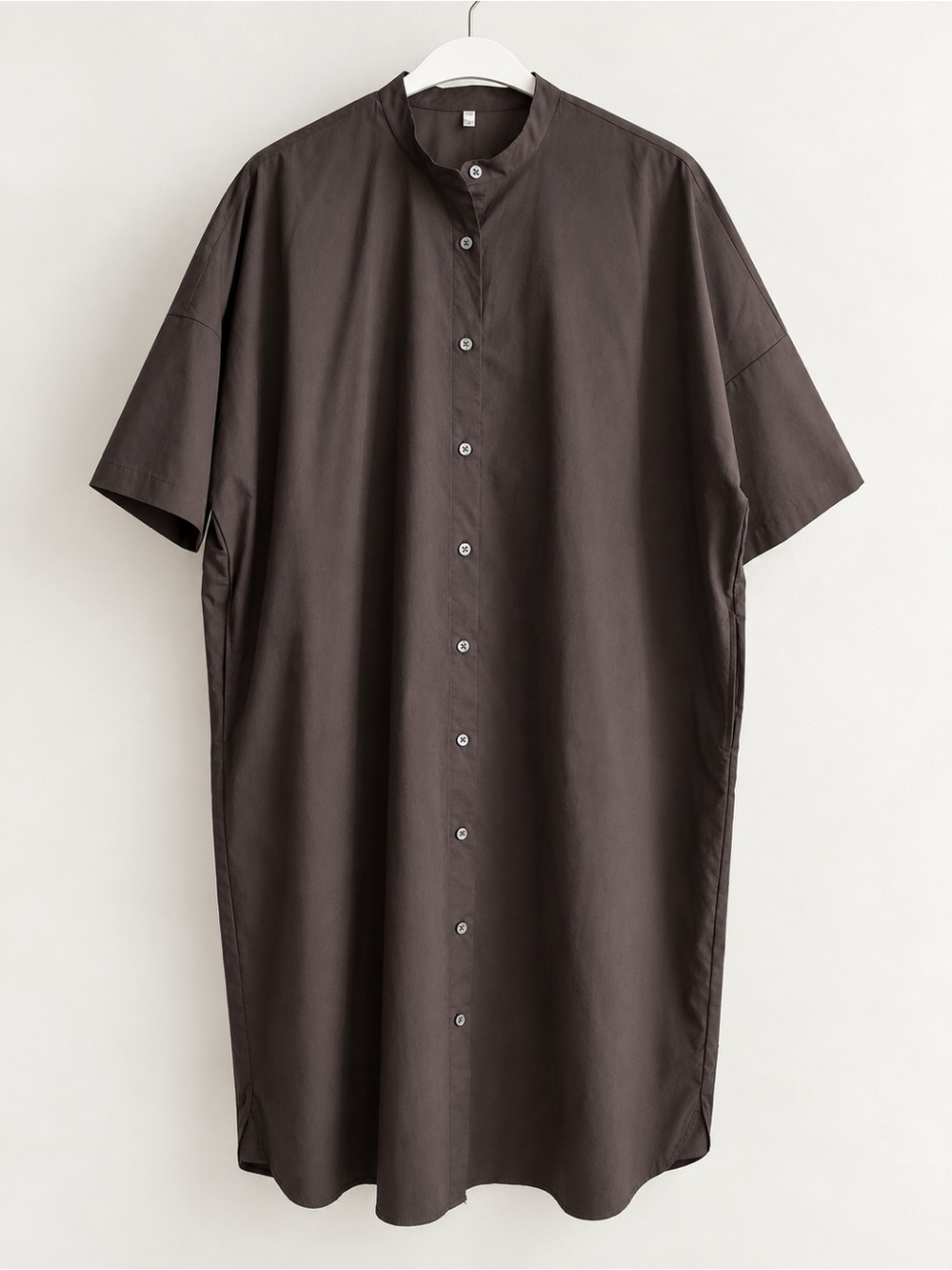 MUJI Oversized Button Down Shirt Dress Never Worn
